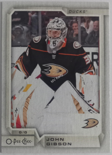 2018-19 O-Pee-Chee - [Base] #458 John Gibson