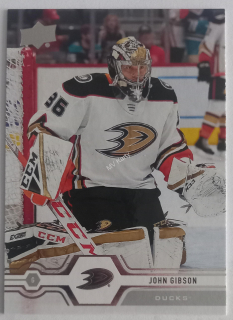 2019-20 Upper Deck - [Base] #424 John Gibson