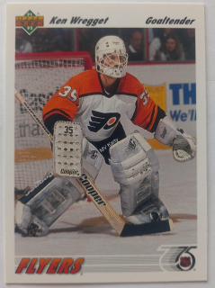 1991-92 Upper Deck - [Base] #206 Ken Wregget