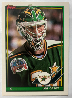 1991-92 Topps - [Base] #237 Jon Casey