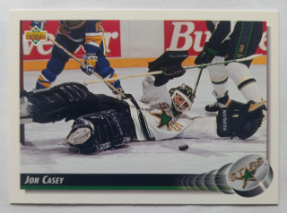 1992-93 Upper Deck - [Base] #190 Jon Casey