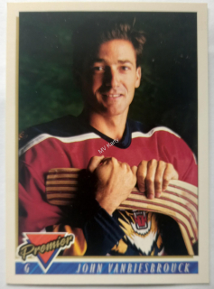 1993-94 Topps Premier - [Base] #160 John Vanbiesbrouck