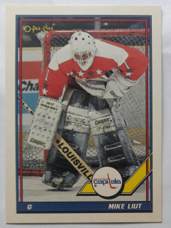 1991-92 O-Pee-Chee - [Base] #154 Mike Liut
