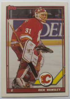 1991-92 Topps - [Base] #459 Rick Wamsley