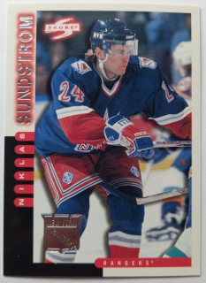 1997-98 Score Team Collection - New York Rangers #5 Niklas Sundstrom