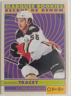 2022-23 O-Pee-Chee - [Base] - Retro #548  Marquee Rookie - Brayden Tracey