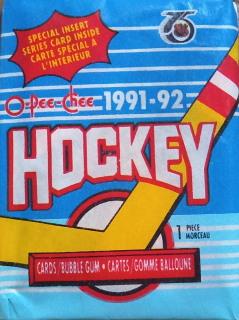 1991-92 O-Pee-Chee balíček