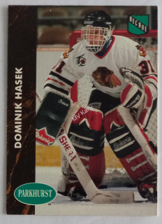 1991-92 Parkhurst - [Base] - French #263  Dominik Hasek