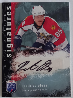 2007-08 Upper Deck Be a Player - Signatures #S-RO Rostislav Olesz
