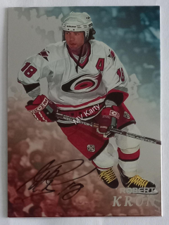 1998-99 In the Game Be A Player - [Base] - Silver Autographs #25 Robert Kron