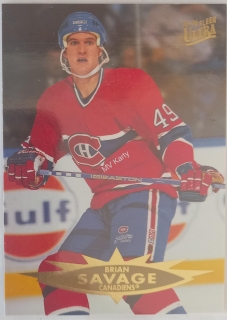 1995-96 Fleer Ultra - [Base] #84 Brian Savage