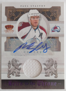 2010-11 Panini Crown Royale - Heirs to the Throne - Prime #PS Paul Stastny #/50