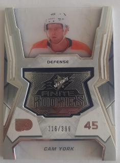 2021-22 SPx - Finite Rookies #F-35 Cam York #/399