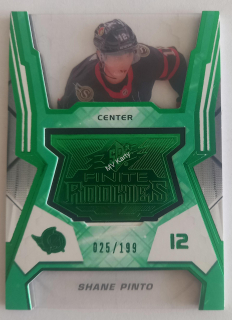 2021-22 SPx - Finite Rookies - Green #F - 9 Shane Pinto #/199