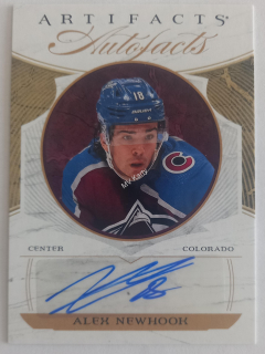2022-23 Upper Deck artifacts Alex Newhook Autofacts AF-AN