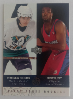 2002-03 Upper Deck UD Superstars - [Base] #254  First Class Rookies - Stanislav Chistov, Melvin Ely