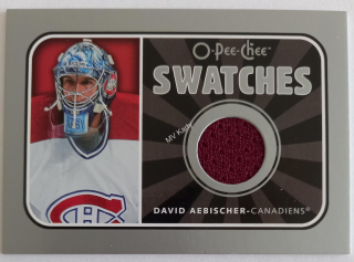 2006-07 O-Pee-Chee - Swatches #S-AE David Aebischer