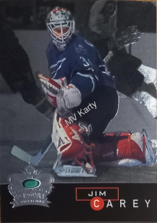 1995-96 Parkhurst International - Crown Collection - Silver #16 - Jim Carey
