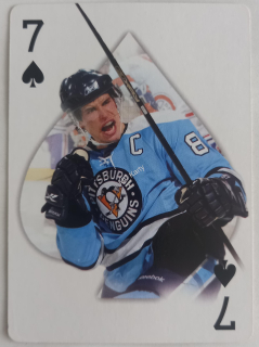 Sidney Crosby - Pittsburgh Penguins hrací karta č.7