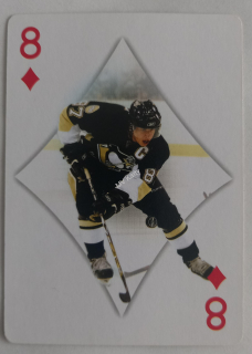 Sidney Crosby - Pittsburgh Penguins hrací karta č.8