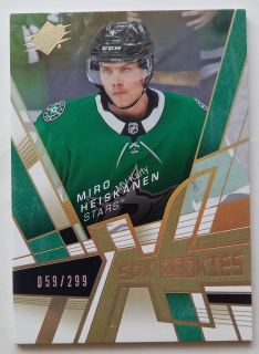 2018-19 SPx - 08-09 Retro Rookies #08-MH Miro Heiskanen #/299