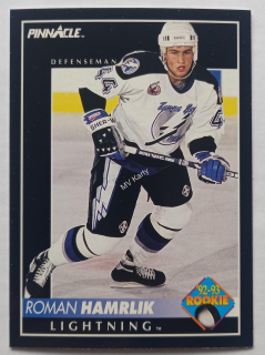 1992-93 Pinnacle - [Base] #408  Roman Hamrlik