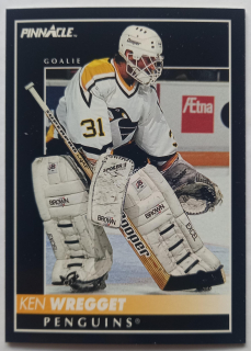 1992-93 Pinnacle - [Base] #356 Ken Wregget