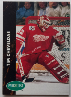 1991-92 Parkhurst - FRENCH [Base] #39 Tim Cheveldae
