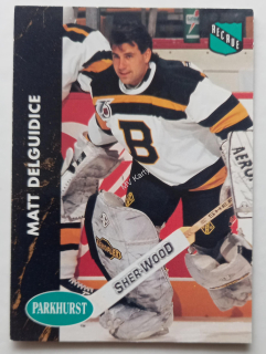 1991-92 Parkhurst - FRENCH [Base] #1  Matt DelGuidice