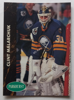 1991-92 Parkhurst - [Base] - #244 Clint Malarchuk