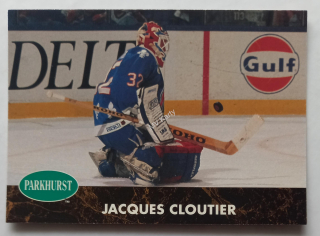 1991-92 Parkhurst - [Base] #368 Jacques Cloutier