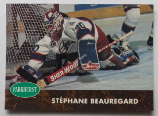 1991-92 Parkhurst - [Base] #426 Stephane Beauregard