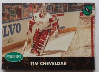 1991-92 Parkhurst - [Base] #441 Tim Cheveldae