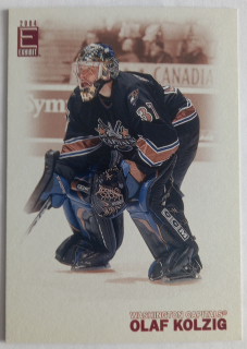 2003-04 Pacific Exhibit - [Base] - Blue Back #200 Olaf Kolzig #/425