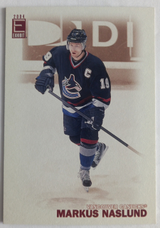 2003-04 Pacific Exhibit - [Base] - Blue Back #198 Markus Naslund #/425