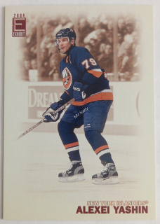 2003-04 Pacific Exhibit - [Base] - Blue Back #179 Alexei Yashin #/425