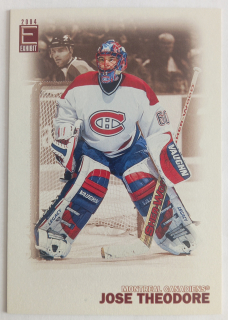 2003-04 Pacific Exhibit - [Base] - Blue Back #175 Jose Theodore #/425