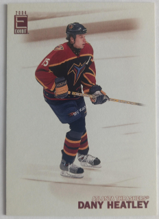 2003-04 Pacific Exhibit - [Base] - Blue Back #153 Dany Heatley #/425
