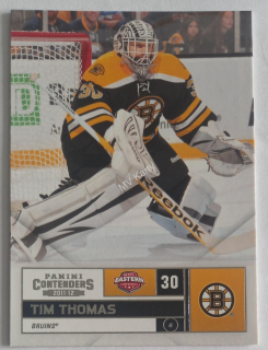 2011-12 Panini Playoff Contenders - [Base] #43 Tim Thomas