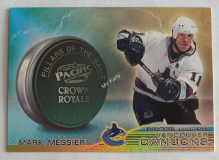 1998-99 Pacific Crown Royale - Pillars of the Game #24 Mark Messier