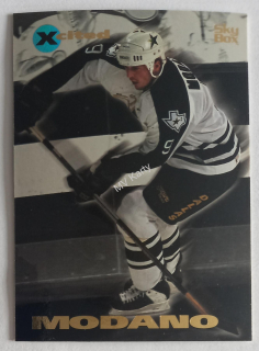 1995-96 Skybox Emotion - Xcited #3 Mike Modano