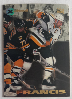 1995-96 Skybox Emotion - Xcited #11 Ron Francis
