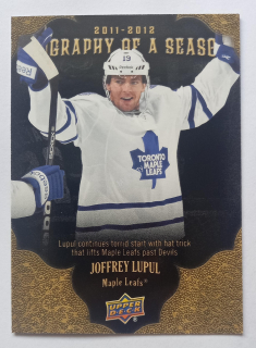 2011-12 Upper Deck - Biography of a Season #BOS13 Joffrey Lupul
