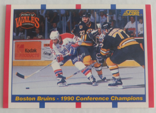 1990-91 Score - [Base] #368 Boston Bruins Team