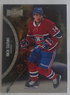 2021-22 Skybox Metal Universe - [Base] #12 Nick Suzuki