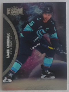 2021-22 Skybox Metal Universe - [Base] #34 Mark Giordano