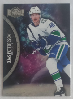 2021-22 Skybox Metal Universe - [Base] #77 Elias Pettersson