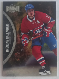 2021-22 Skybox Metal Universe - [Base] #82 Brendan Gallagher