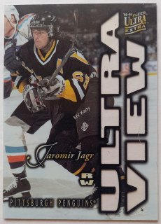 1995-96 Fleer Ultra Extra - Ultra View #4 Jaromir Jagr