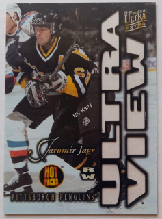 1995-96 Fleer Ultra Extra - Ultra View - Hot Packs #4 Jaromir Jagr